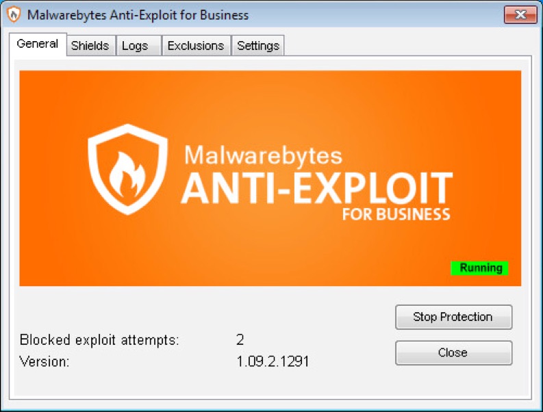 Agent Malwarebytes Anti-Exploit